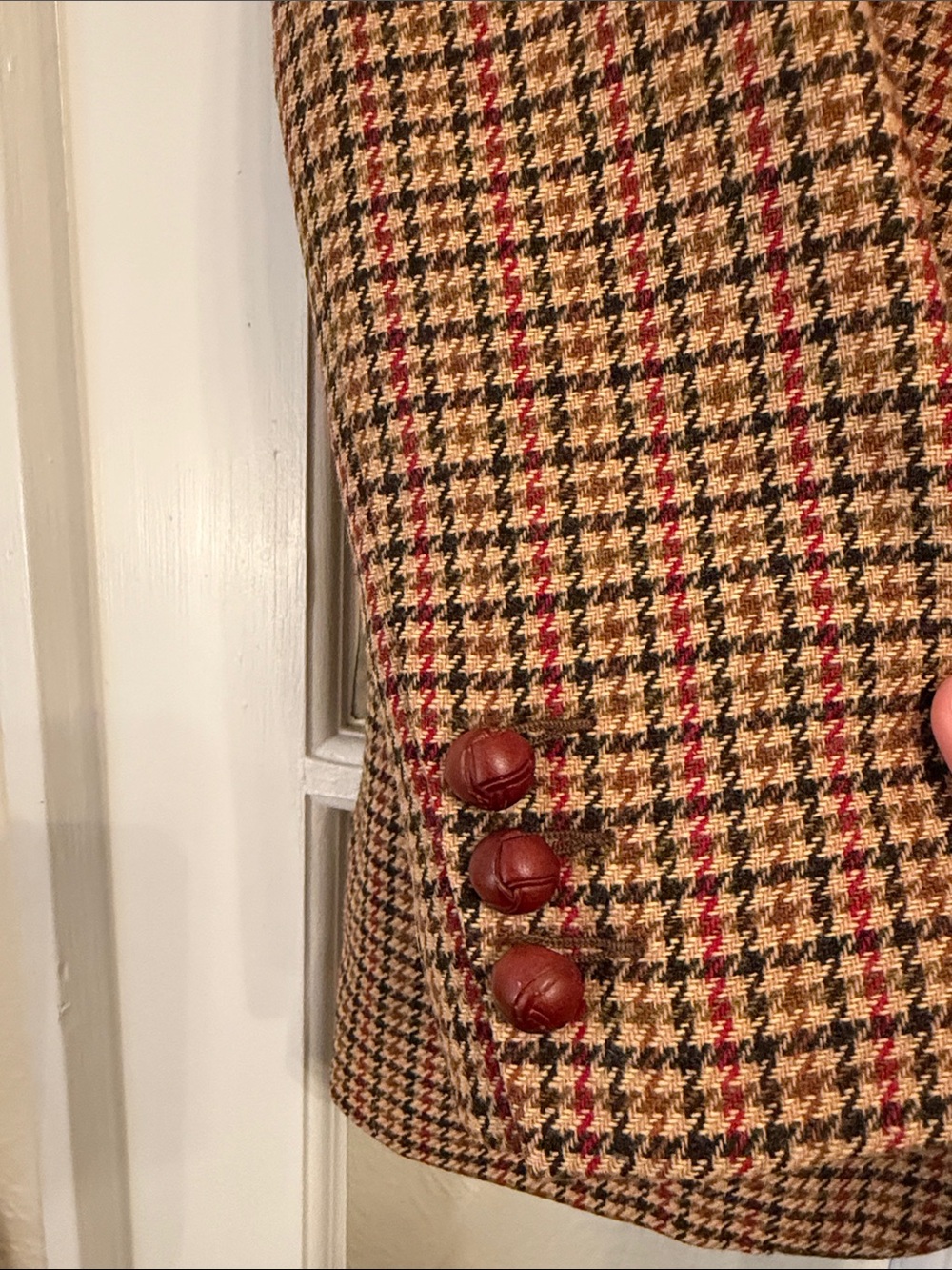 Banana Republic Houndstooth Wool Blazer - Picture 4 of 7